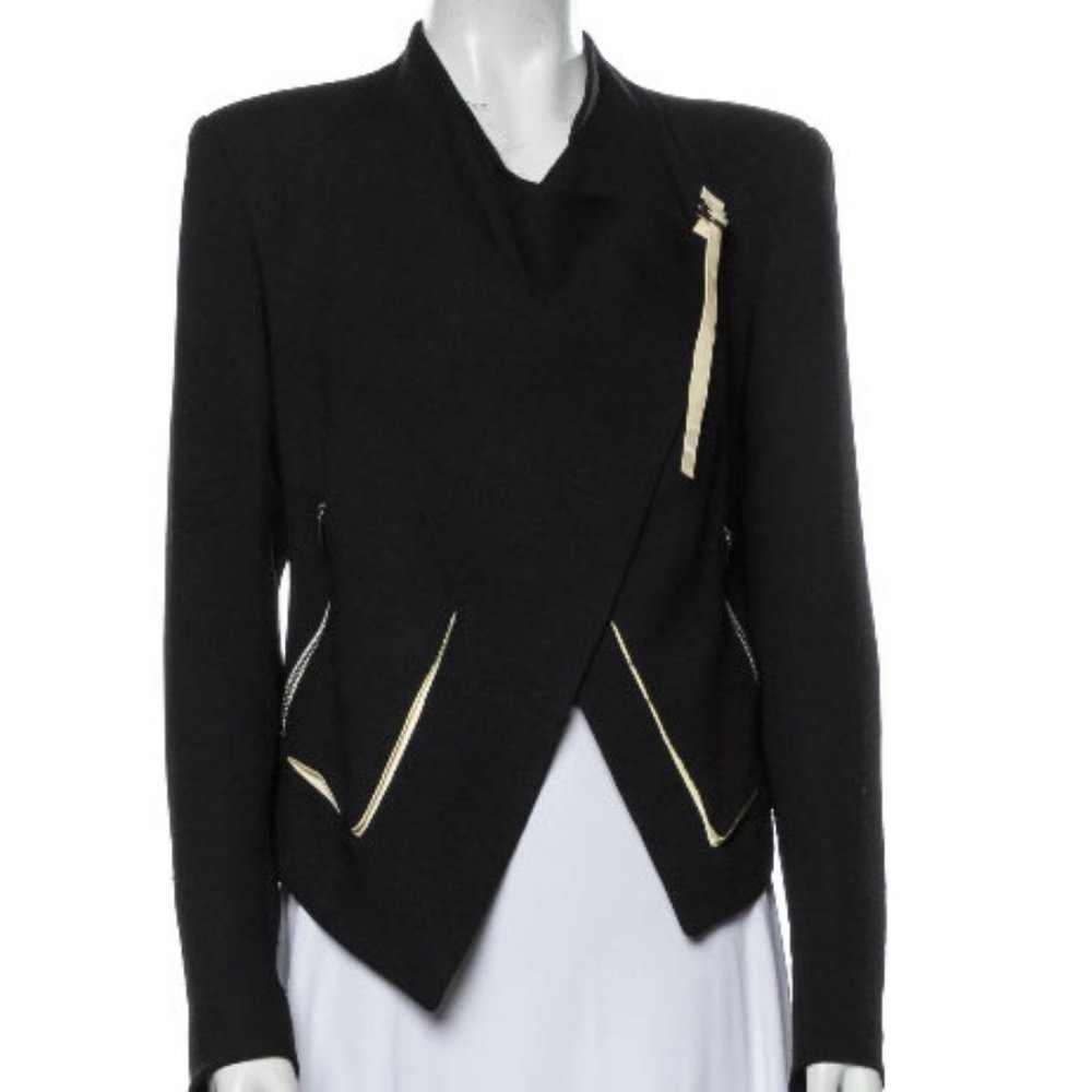 Helmut Lang Black and White Jacket